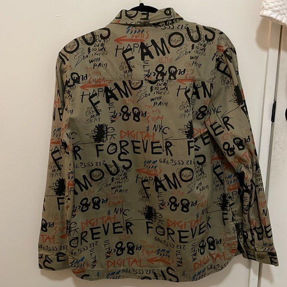 Forever 21 Vintage Jacket Button Up - Picture 2 of 3